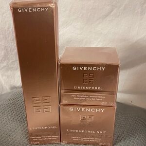 Givenchy L'Intemporel Collection
Exquisite Lotion 
RichCream
Night cream